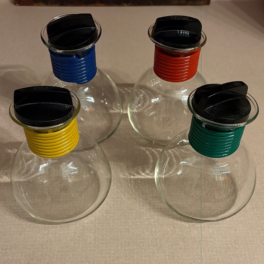 Vintage MCM Single Serve Coffee Carafe by “Cory” Set of Four